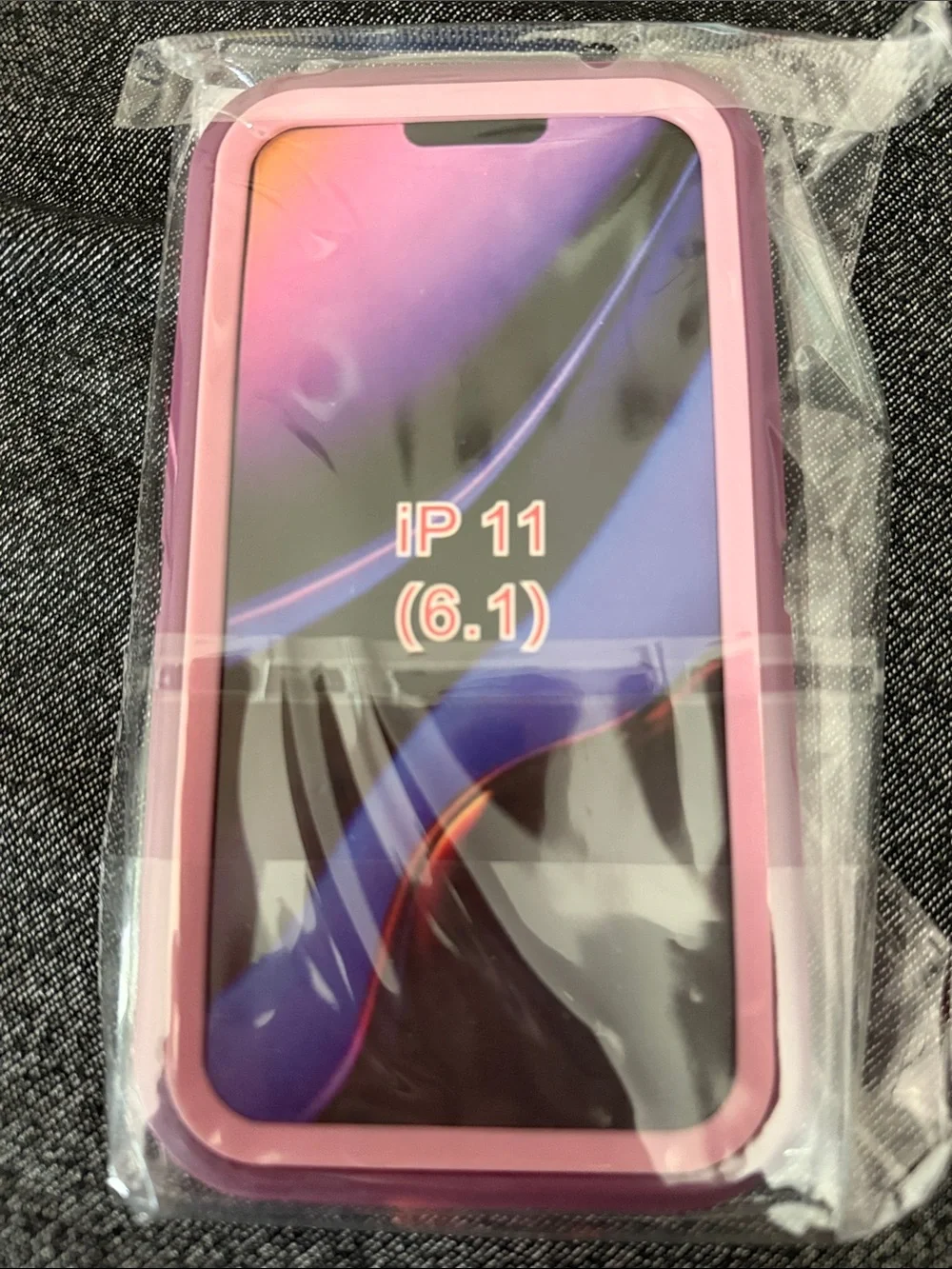 Apple iPhone Case Purple with Pink Accents